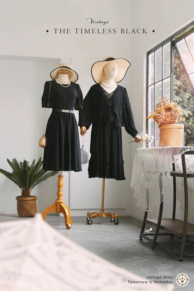 ชุดเดรสวินเทจ